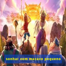 sonhar com macaco pequeno